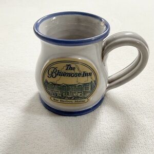 Deneen Pottery Bluenose Inn Bar Harbor Maine Handcrafted Stoneware Mug